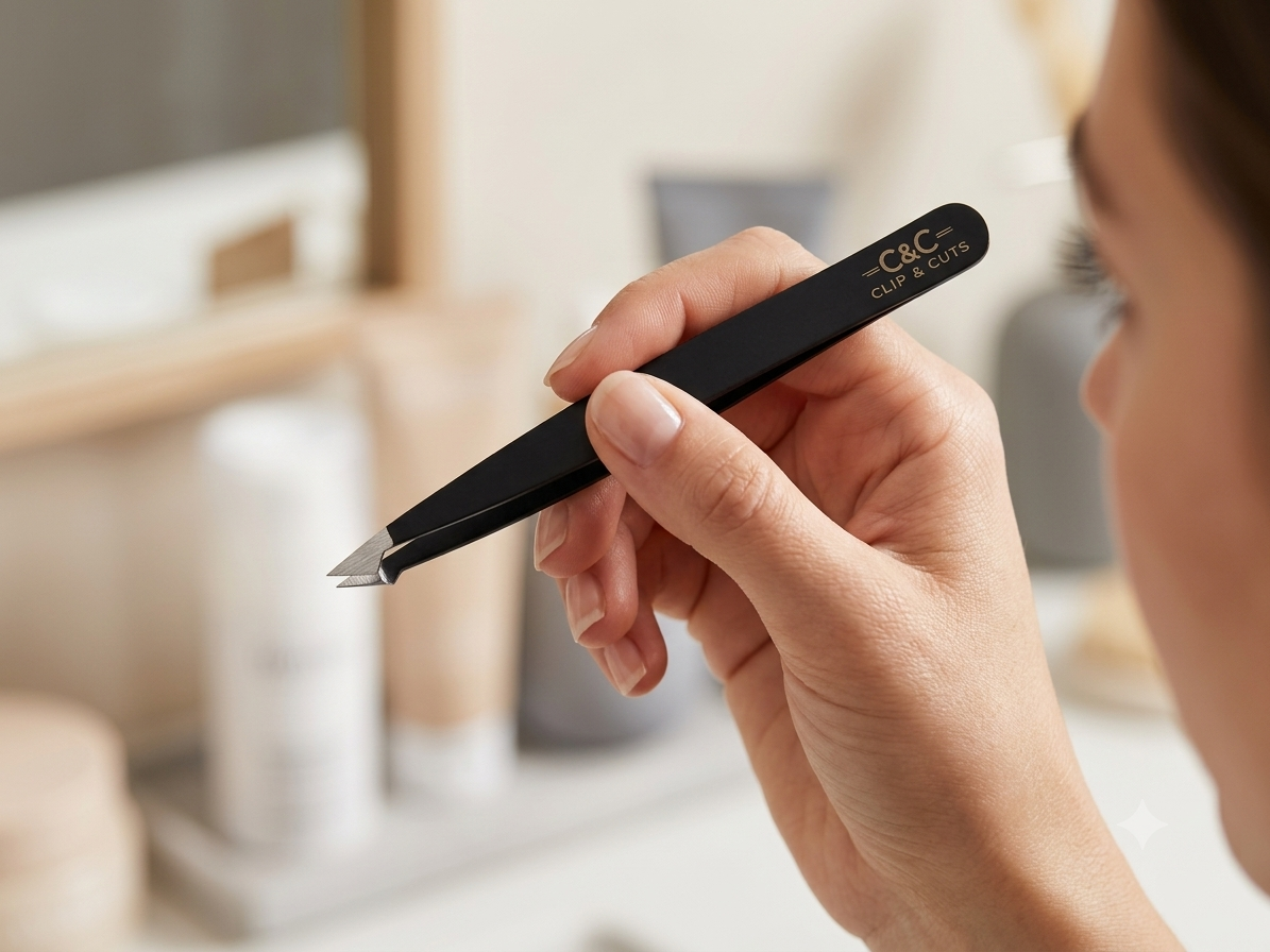 Clip & Cuts precision tweezer